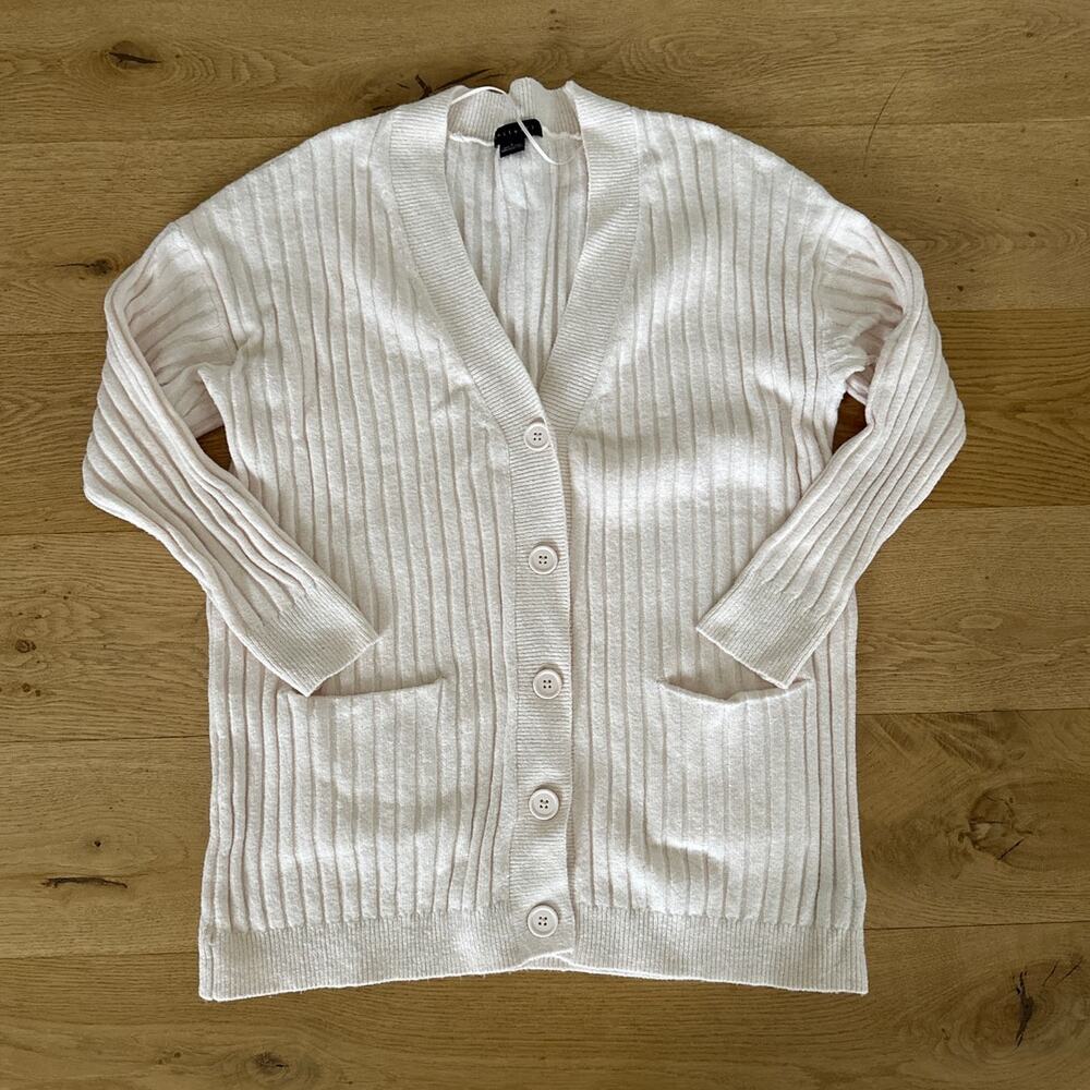 Sanctuary - Cozy Seeker Button Front Cardigan in Light Pink
